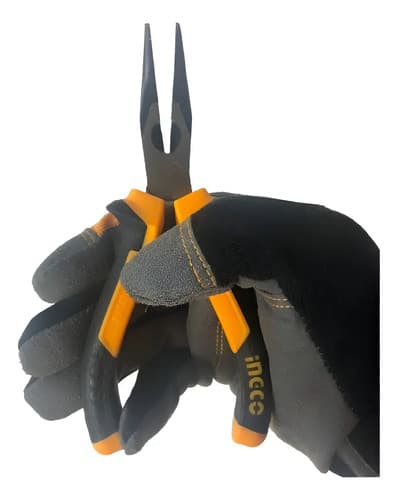 Pinza Alicate Punta Doblada Ingco 6'' Hbnp28168