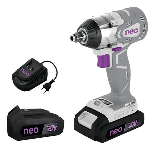 Llave Impacto Y Atornillador 1/2 Brushless Ali1012/1/20c1 Gris 50 Hz