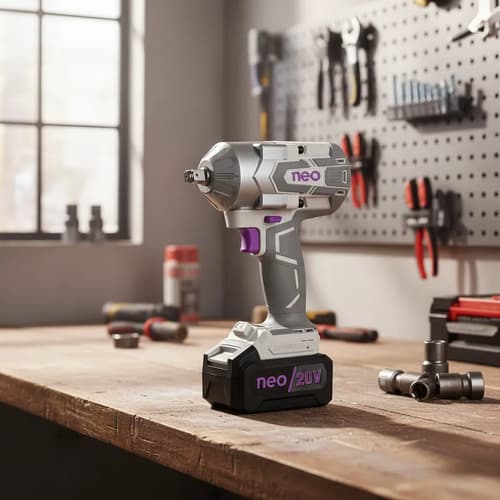 Llave Impacto Li1085/20.bl20v 850 N/bateria 4a Bat1020/1/4/c Gris