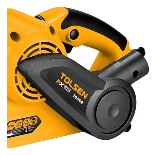 Lijadora De Banda Electrica 810w 50hz 200380 M/min Naranja Con Negro 50 Hz