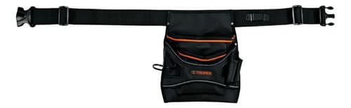 Cartuchera Portaherramienta 7 Bolsillo Cinturon Truper 15312 Negro