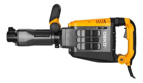 Martillo Demoledor 1600w 17kg 60j Hex Dkdb17p60 Deko 50hz Color Amarillo