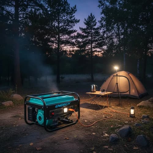 Generador A Nafta Energy G2800/50 2.8kw Monofásico 220v