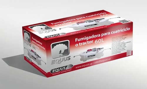 Fumigadora P/cuatriciclo O Tractor Equus Sx-cz60a 60l - Smf Color Blanco