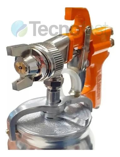 Pistola De Pintar Alta Presion Tacho Metalico 1lt Lusqtoff