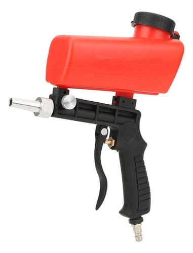 Mini Pistola De Arena Neumática Marca Sj Portátil Modelo Ewd