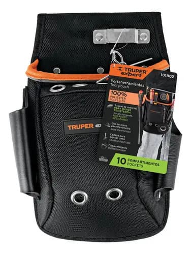 Canana Porta Herramienta Truper 10 Compartimentos Pohe-10nx