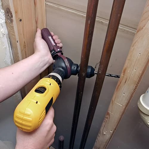 Adaptador Angular Taladro Atornillador Milescraft 1300 7.62 Cm