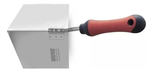 Espátula Para Esquina Exterior De Durlock Bremen, De Acero Inoxidable Con Mango Bicomponente