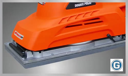 Herramientas Lijadora Orbital Carpintero 330 W Dowen Pagio Color Naranja Frecuencia 50 50 Hz