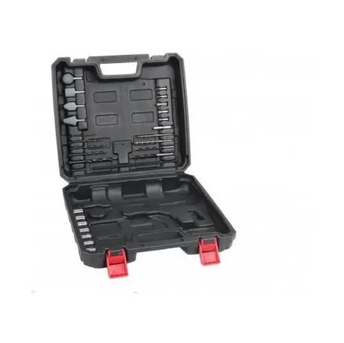 Taladro Eléctrico Percutor Equus 500w C/maletín Y Accesorios Color Rojo Frecuencia 50hz 50 Hz
