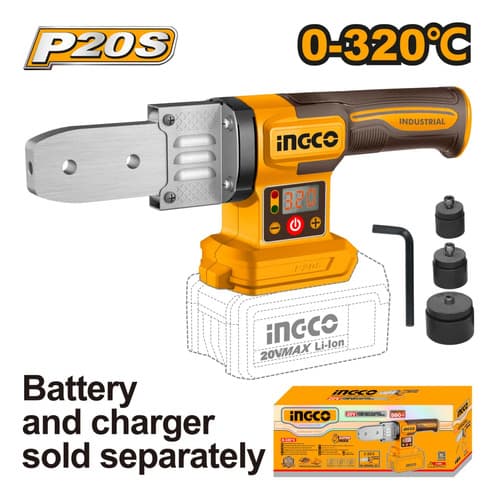 Termofusora A Bateria P20s 20v 320°c + Accesorios, Sin Bat