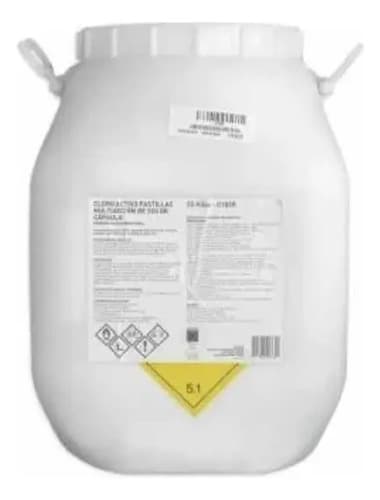 Pastillas De Cloro Triple Acción Tecnoclor Para Pileta Residencial 1 Kg