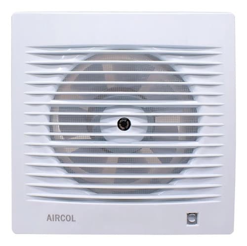Extractor Aire Empotrar Aircol Lh-2022 Cocina Baño Blanco 150mm