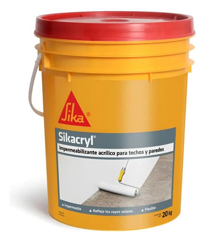 Sika Sikacryl Impermeabilizante Gris Mate