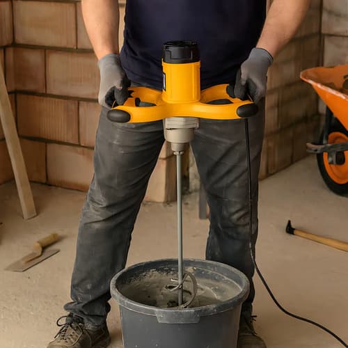 Mezclador De Mortero Csm Professional 1600w