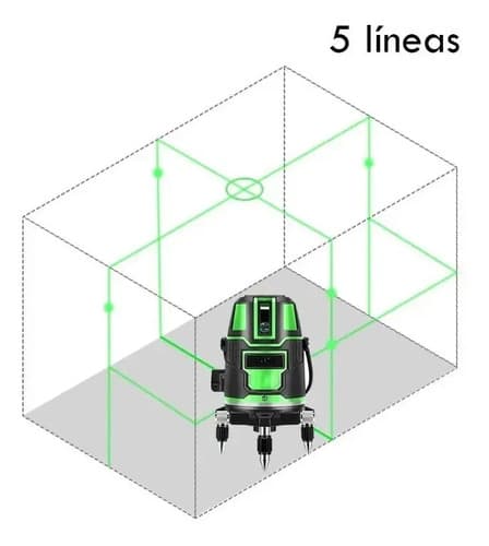 Nivel Laser Auto Nivelante 360 Grados 5 Lineas Portatil Mli