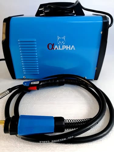 Soldadora Inverter 2 En 1 Alpha Pro Mig Electrodo 240amp Azul