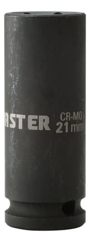 Llave De Tubo Crossmaster De 21mm Negra Y Acabado Mate Negro
