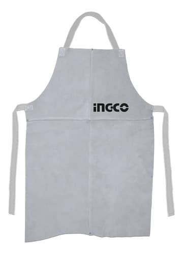 Delantal De Cuero 90x60cm Para Soldador Ingco Hgva01 Marrón