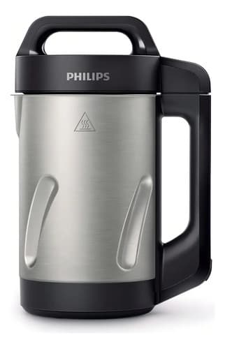 Soup Maker Philips Hr2203 Sopas Batidos Compotas Cremas Puré Color Negro
