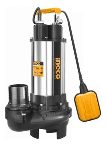 Bomba Sumergible Pozo Negro 2200w 13m Ingco Spdb22008 - Negro