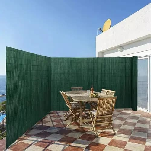Cerca De Pvc Verde 1,8 X 3 Mts Verde