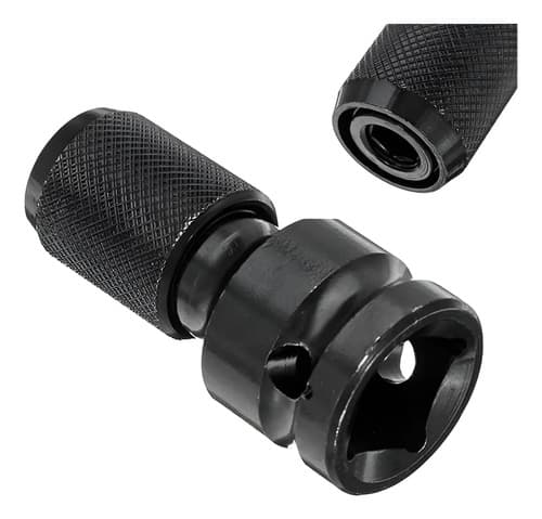 Adaptador De Impacto De 1/2 Pulgada A Hexagonal 1/4 Punta