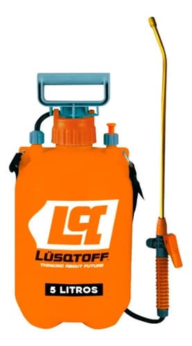 Fumigador Pulverizador Presion 5l Lusqtoff Fpl5 Profesional Naranja