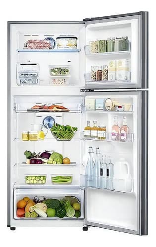 Heladera Con Freezer Inverter Samsung Rt35k553asl Con Capacidad De 362l
