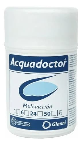 Pastillas De Cloro Tricloro Para Piscinas, Triple Acción De 1 Kg