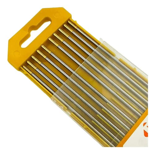 Electrodo De Tungsteno De 2,4 Mm Para Soldadura Mixandi Tig A 2.4 Unidades De Oro 2.4 Dorado