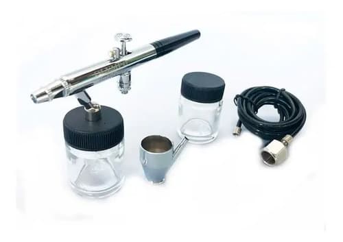 Aerógrafo Prefesional Kit Neumático 0.35mm Lusqtoff