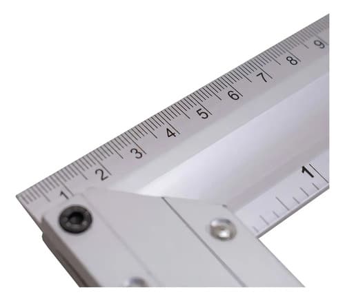 Escuadra Carpintero 40cm De Aluminio Lh-2145