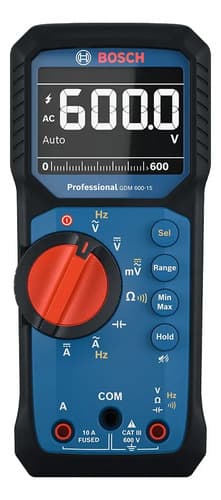 Multímetro Profesional Bosch Gdm 600-15 True Rms