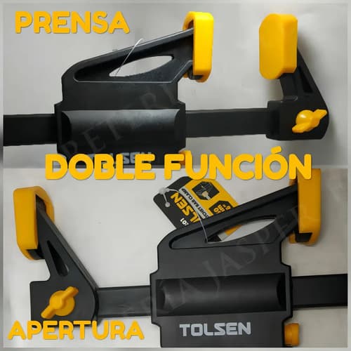 Prensa Tipo F Liberación Rápida 18 Pulgadas Tolsen 10206
