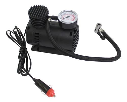Compresor Aire Inflador Auto Bici 300 Psi Electrico Color Negro Frecuencia V