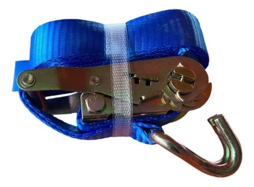 Catraca Azul Julio Hartwich 5000kg 50mm 4m Gancho Doble Alta Resistencia