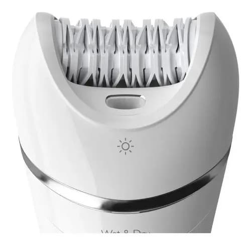 Depiladora Philips Serie 8000 Bre712 Inalambrica Hasta 40 Mi Blanco