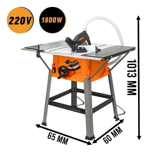 Sierra Circular Profesional De Mesa Para Encimera, 1800 W