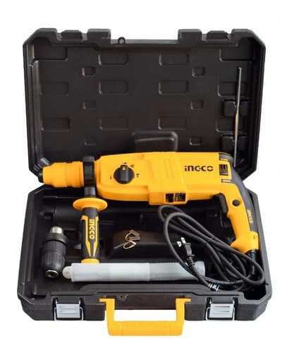 Rotomartillo Sds Plus 110/120v 800w Funcion Martillo Ingco Amarillo