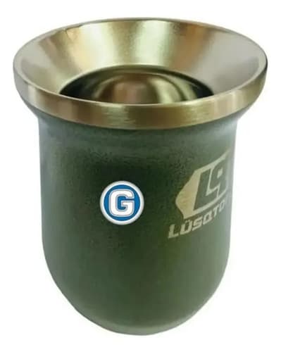 Mate Acero Inoxidable Térmico 300 Ml Lusqtoff Color Verde Personalizado