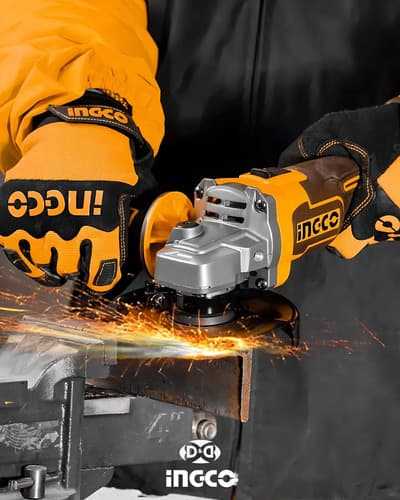 Ingco Industrial Cagli21154 Amoladora Brushless 4 1/2 Color Naranja Claro