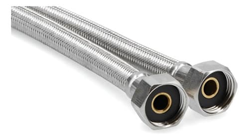 Colilla Inoxidable Tushop 40cm Para Bidet Acero Montaje En Pared Gris