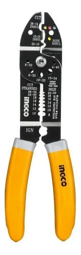 Alicate Pela Cable De 8.5 Marca Ingco 215 Mm Industrial