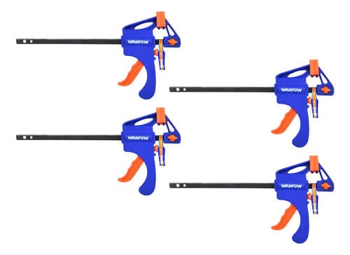 Prensa Rapida Auto Ajustable 6 Pack 4 Unidades Wadfow