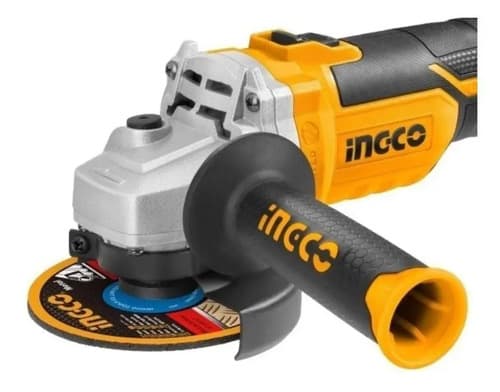 Amoladora Angular Inalámbrica Ingco Cagli1152 Naranja. Hnt