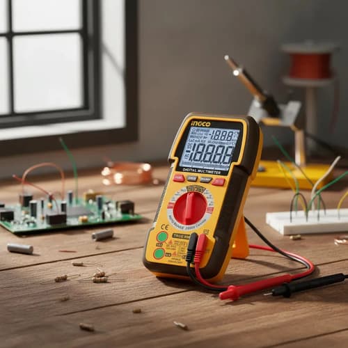 Tester Multimetro Digital 1000v Dc/ac Ingco Dm410003