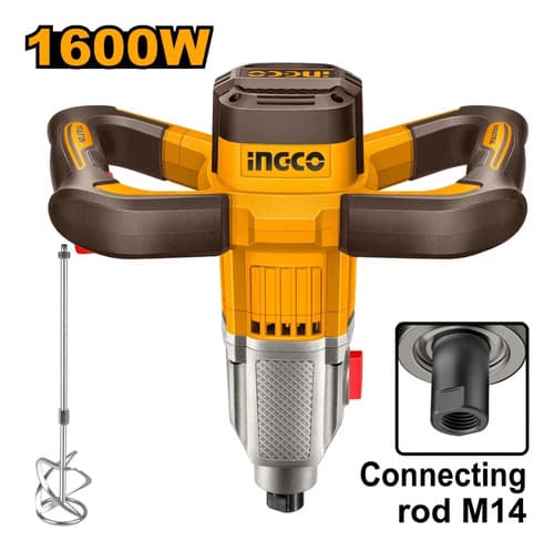 Mezclador De Pintura Y Mortero Binda Cemento 1600w Ma1600