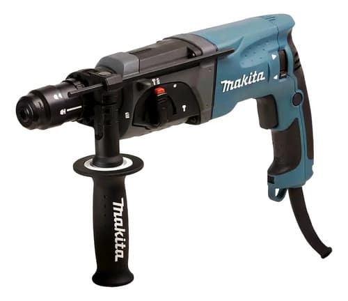 Rotomartillo Makita Taladro Percutor Sds Plus Maletín Color Verde Oscuro